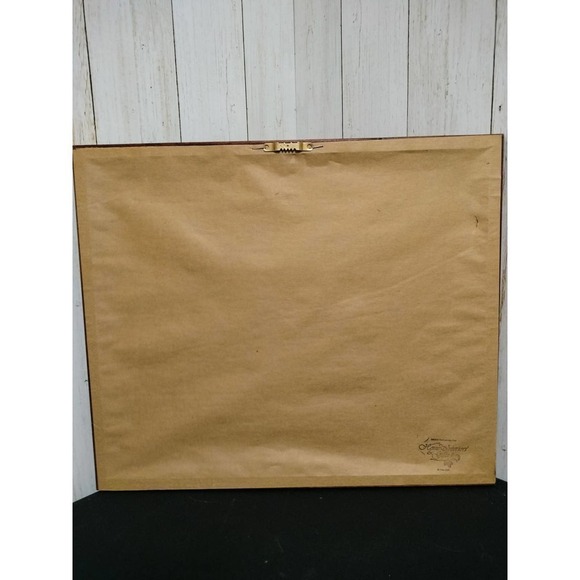 Home Interiors Apple Harvest Wall Framed Picture Vintage - Picture 3 of 4